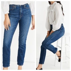 Madewell High Rise Slimboy Jeans 25